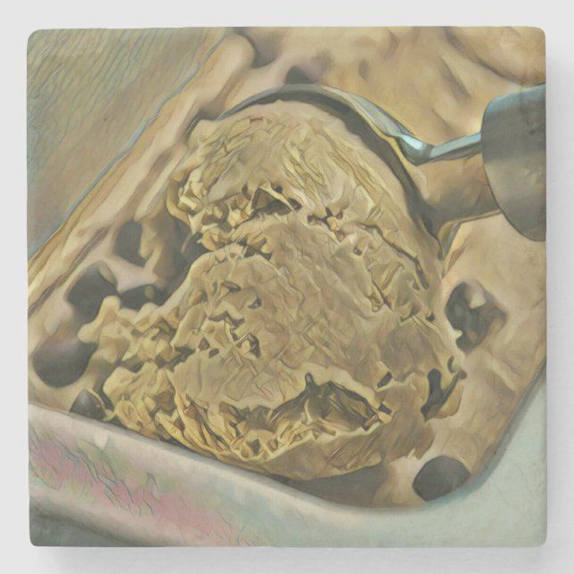 Glasssoppa Stenunderlägg (Framsidan)