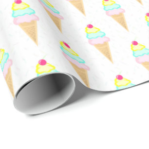 Glassstänk - inpackning av papper presentpapper