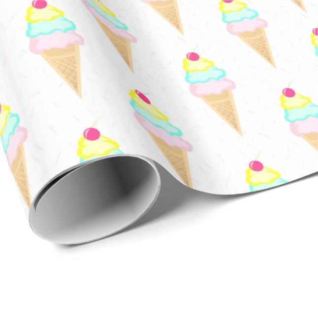 Glassstänk - inpackning av papper presentpapper (Rullad Hörn)