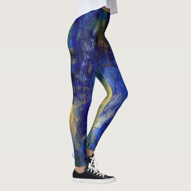 Glasstäckets uppvaknande – Strukturell rekonstrukt Leggings (Höger)