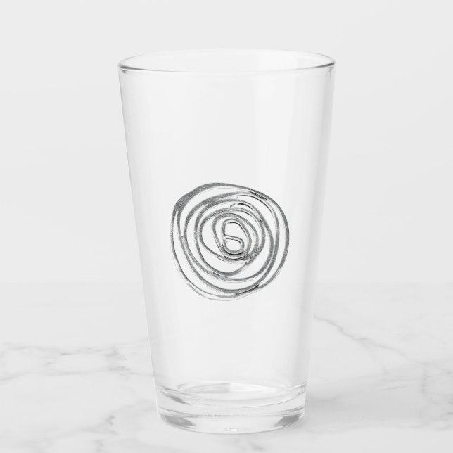 Glasstumblar stil och design glaskopp (Framsida)