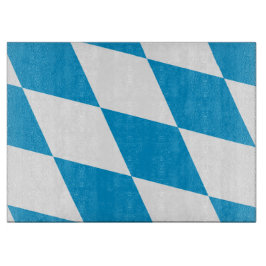 Glasstyckningsbord med Flagga av Bayern
