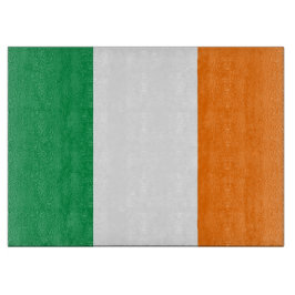 Glasstyckningsbord med Flagga av Irland