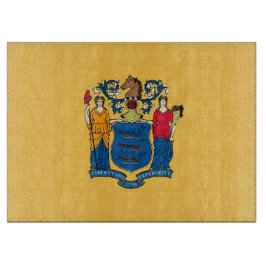 Glasstyckningsbrädor med Flagga Förenta staterna