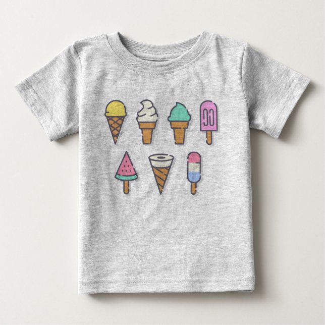 Glassungar - välj din egen färg! t-shirt (Framsida)