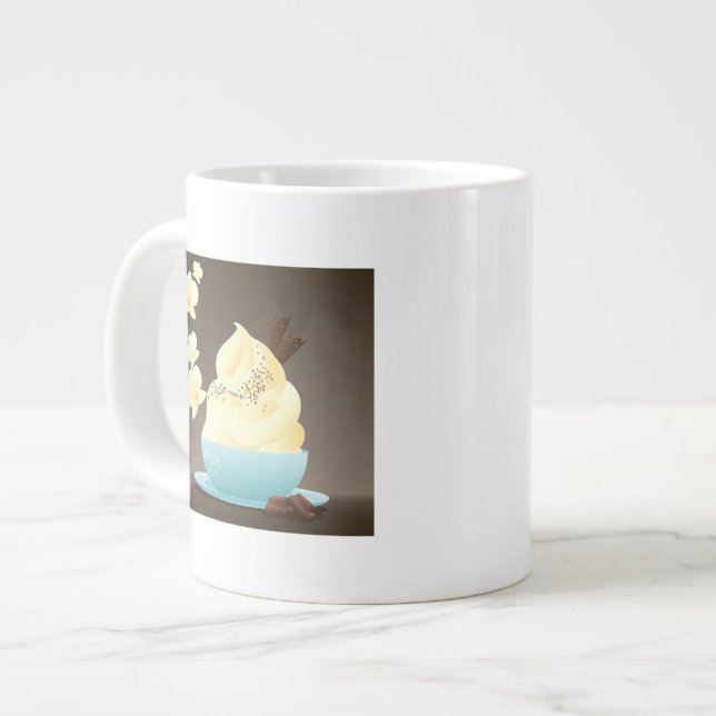 Glassvaror Jumbo Mugg (Framsida vänster)
