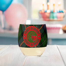 Glassware Multiple Options Plaid Merry & Bright