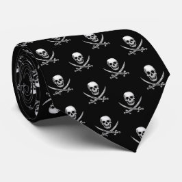Glassy Pirat Skull & Sword Crossbone Slips