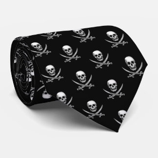 Glassy Pirat Skull & Sword Crossbone Slips