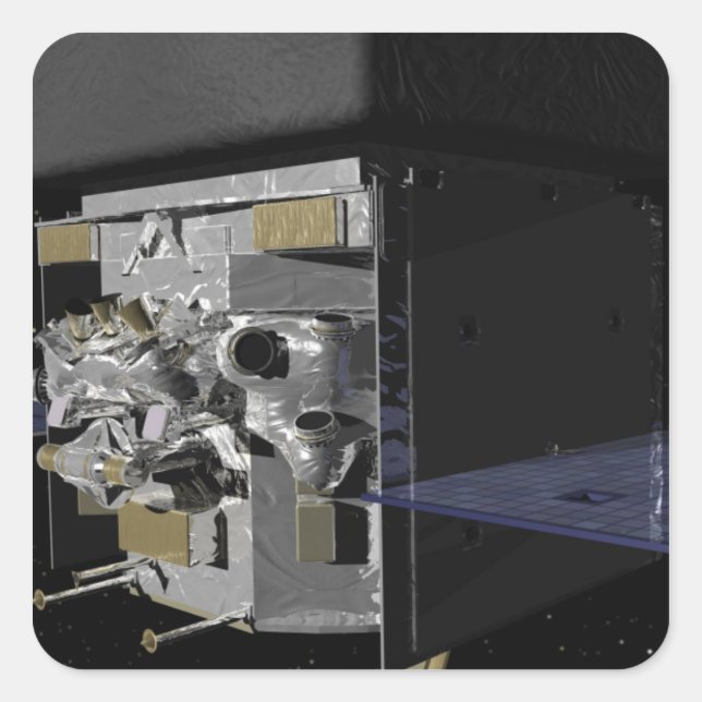 GLAST FYRKANTIGT KLISTERMÄRKE (Framsida)