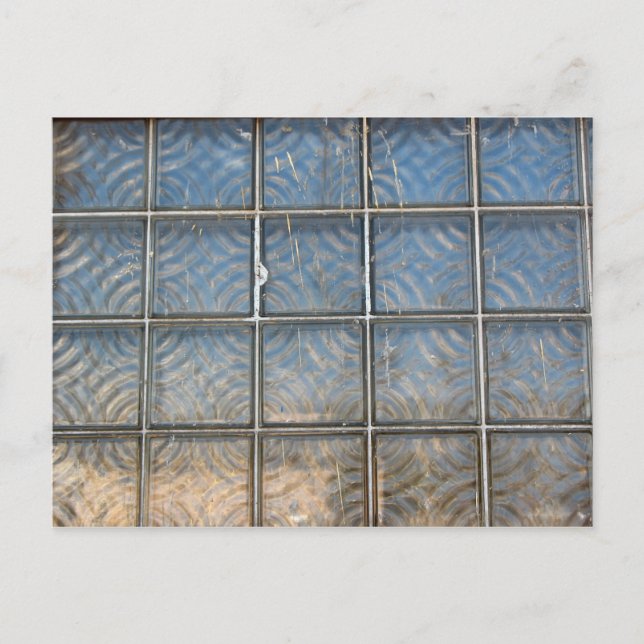 Glastegel Vykort (Framsida)