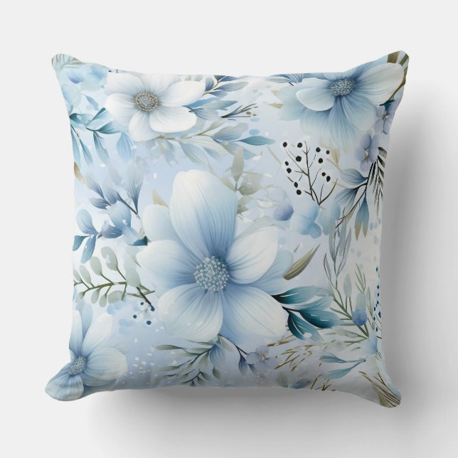 Glastic Garden Winter Botanical Kudde (Framsida)