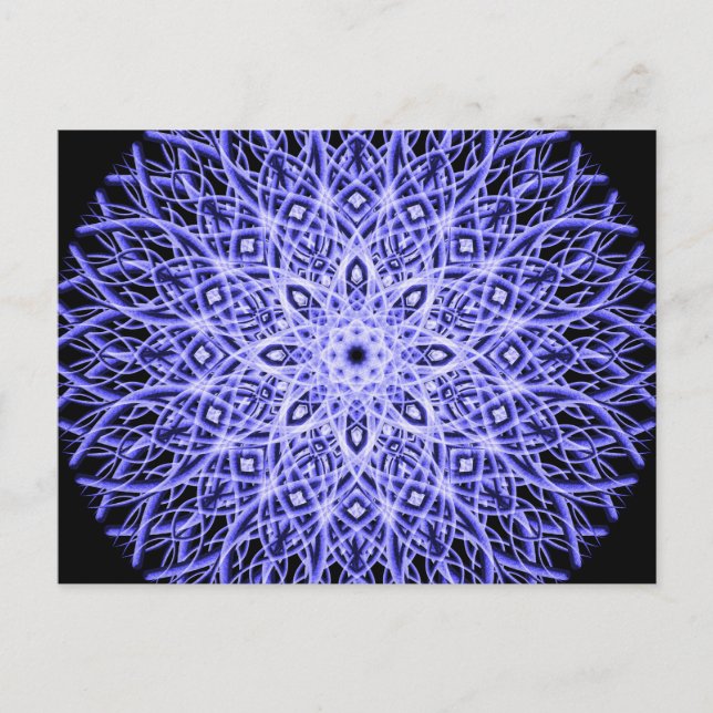 Glastic Mandala Vykort (Framsida)