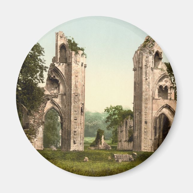 Glastonbury Abbey I, Somerset, England Magnet (Framsidan)
