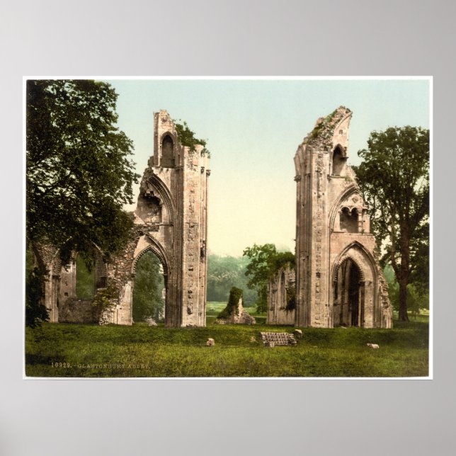 Glastonbury Abbey Poster (Framsidan)