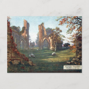 Glastonbury Abbey (tidigare vykort) Vykort