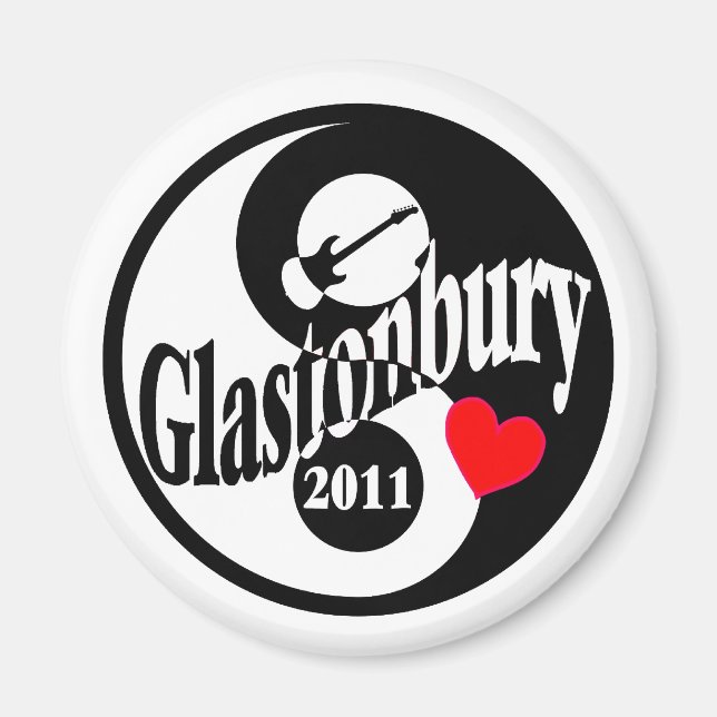 Glastonbury Magnet (Framsidan)