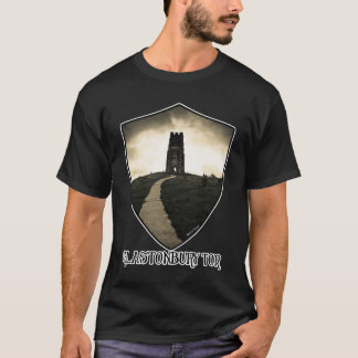 Glastonbury Tor - gotiska Avalon Tee Shirt
