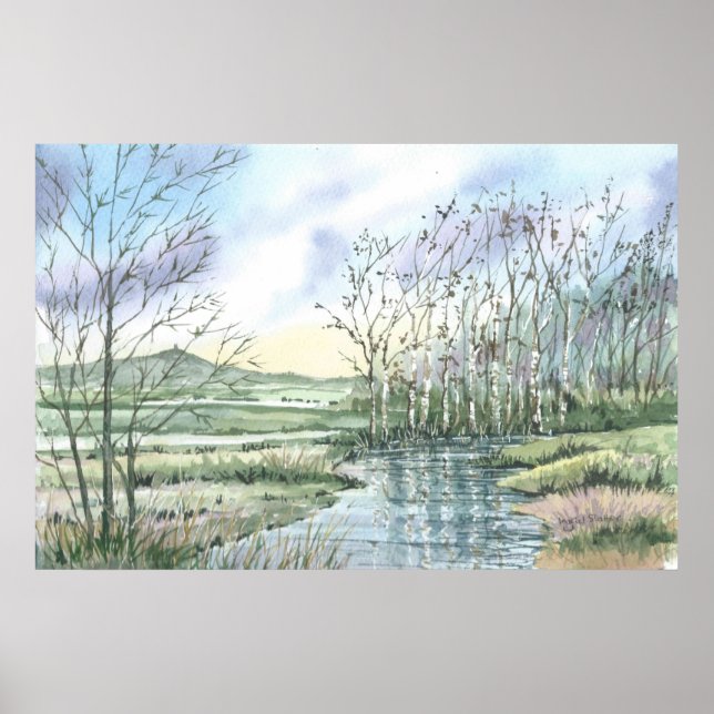 Glastonbury Tor Poster (Framsidan)