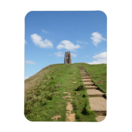 Glastonbury Tor Väg Magnet