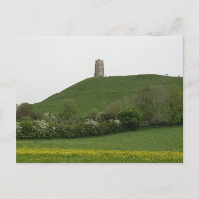 Glastonbury Tor Vykort (Framsida)