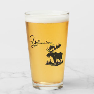 Glastumlare-Yellowstone-moose Glaskopp