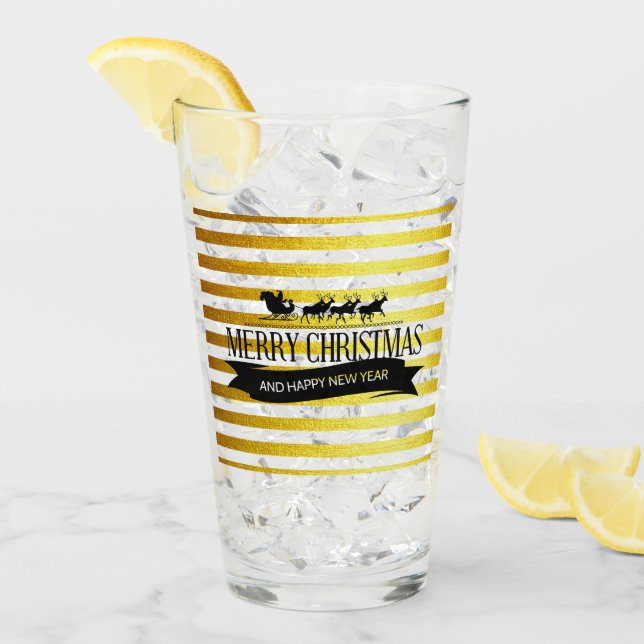 Glasumbler i Guld Glaskopp (Framsida Ice)