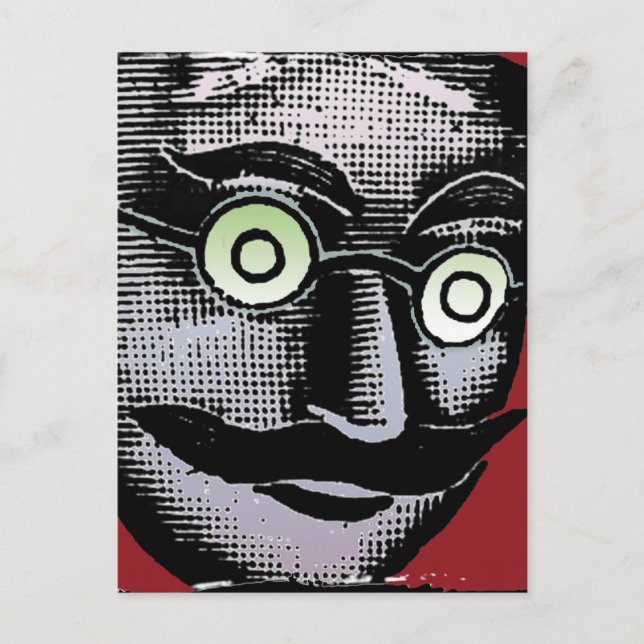 Glasvykort Vykort (Framsida)