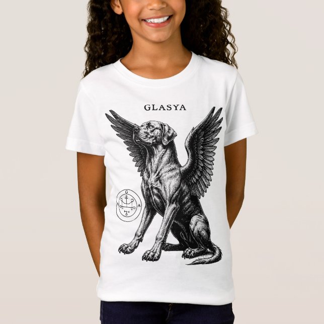 Glasya Shadow Pup Ascendant T Shirt (Framsida)