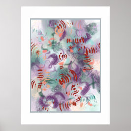 glatt abstrakt skapar poster