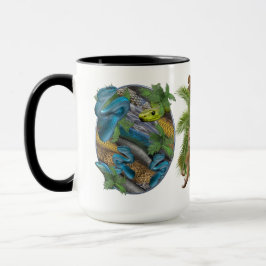 Glatt afrikansk jungle mugg