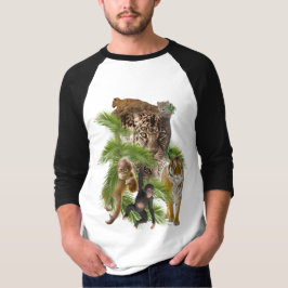 Glatt afrikansk jungle t shirt