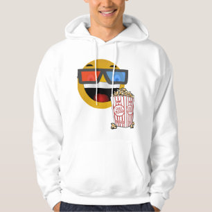 Glatt ansikte, popcorn 🌽 hoodie 😁
