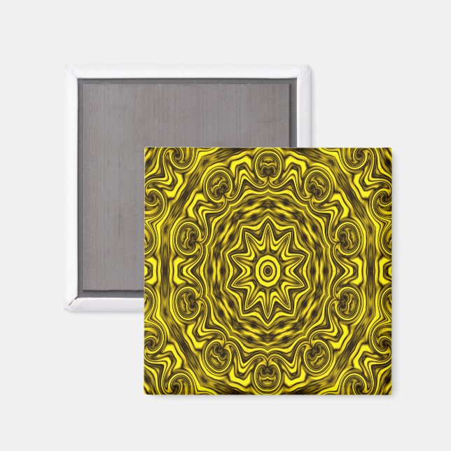 Glatt ansikte Stjärna.... Magnet (Front/Back)