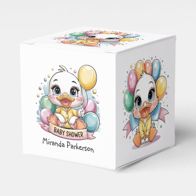 Glatt babystövel presentaskar (Framsidan Sidan)