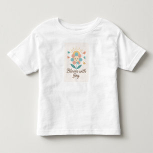 "Glatt blomma - Ljus Blommigt konst med hög presta T Shirt