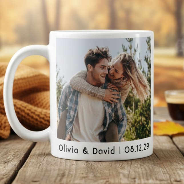 Glatt brudparsfoto kaffemugg (Skapare uppladdad)