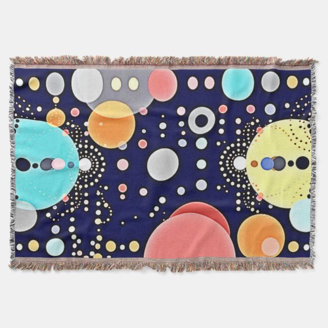 Glatt Bubble Universe Vision Filt (Framsidan)