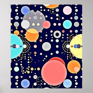 Glatt Bubble Universe Vision Poster