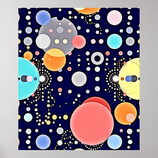 Glatt Bubble Universe Vision Poster (Framsidan)