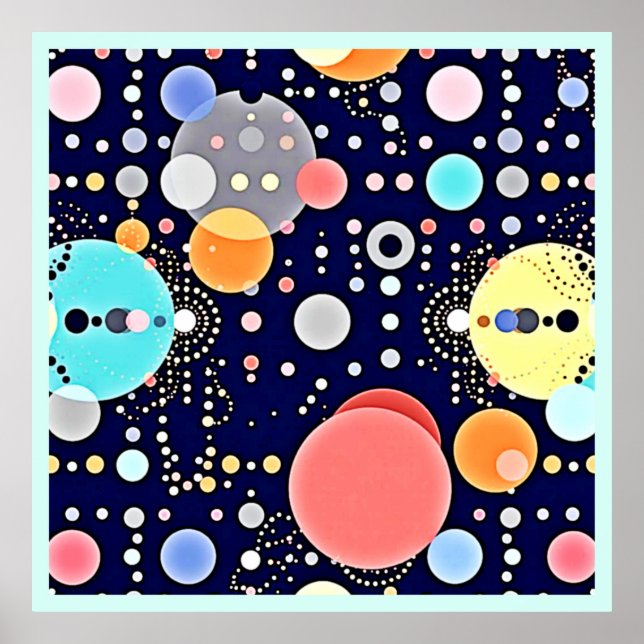 Glatt Bubble Universe Vision Poster (Framsidan)