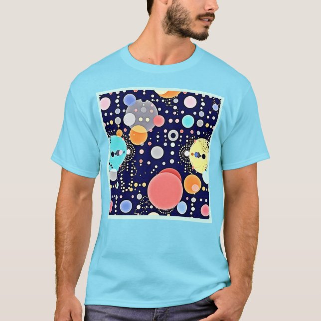 Glatt Bubble Universe Vision T Shirt (Framsida)