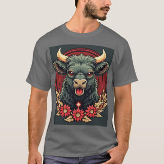 Glatt Bull: Glid av lycka T Shirt
