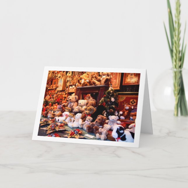 Glatt Christmast hälsningkort Helgkort (Framsida)