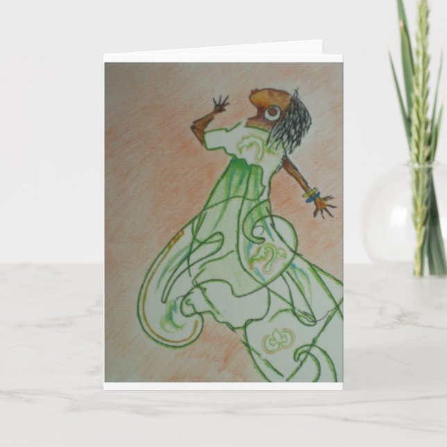 Glatt dans kort (Framsida)