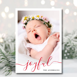 Glatt Elegant Fotojul - jul Julkort