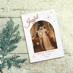 Glatt Elegant - fotopatal - julkort Inbjudningar