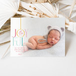 GLATT FAMILY PHOTO färglös typografi modern Julkort<br><div class="desc">by kat masard >> WWW.SIMPLYSWEETPAPERIE.COM <<< En elegant kortdesign som innehåller citatet "GLATT" med skripttyp för kombinerad elegant med serif-typografi och oformaterad färg på baksidan,  ge dig möjligheten att skicka ett personligt meddelande. Med trendigets kantade fyrkantiga foto på framsidan för ditt favoritfoto!</div>