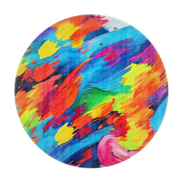 Glatt Färg-explosionsmålning (Framsidan)