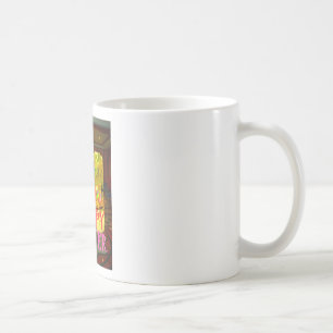 Glatt Festive Springtime Påsk Colorful Eggs Art Kaffemugg